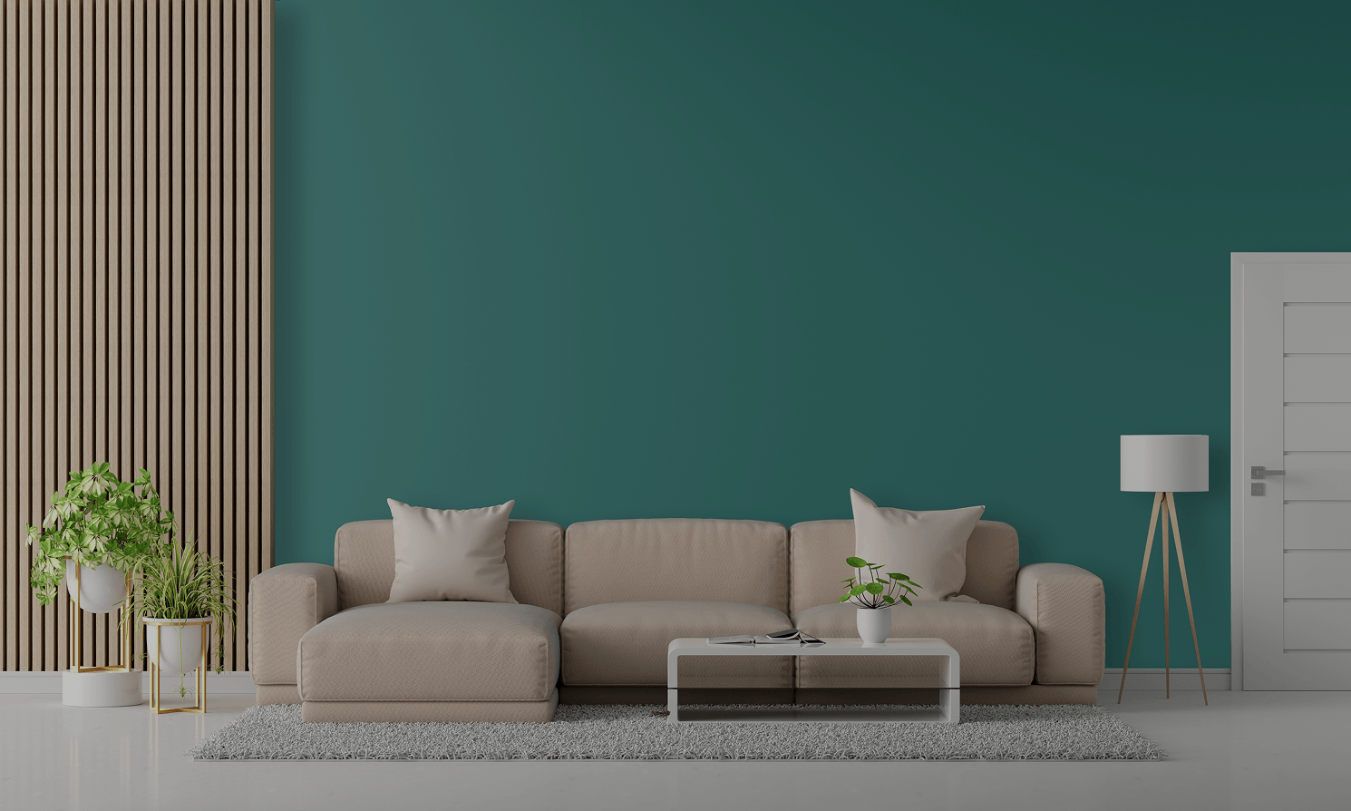 Imagem de uma sala de estar